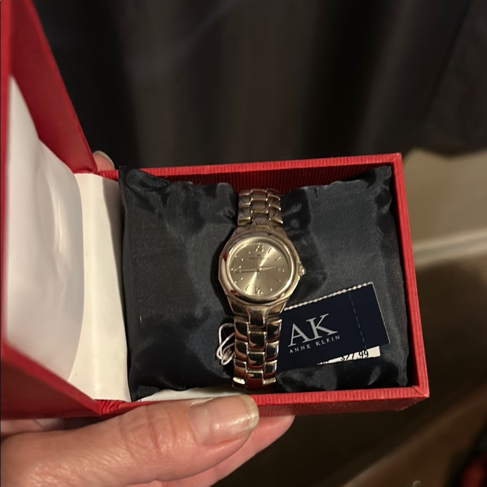 Anne Klein Gold-Tone Women’s Watch